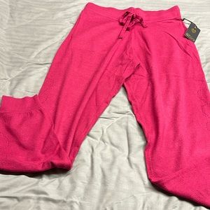 PJ Salvage Raspberry “heart” jogger medium BNWT